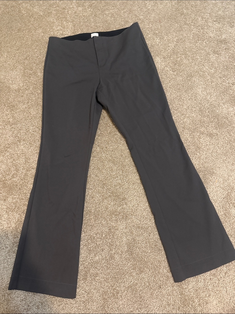 ECRU Dark Gray Straight Leg Pants Trousers - size 8 B12